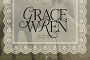 Grace Wren Font Collection, a Serif Font by elvinova (Thumbnail 1 of 10)