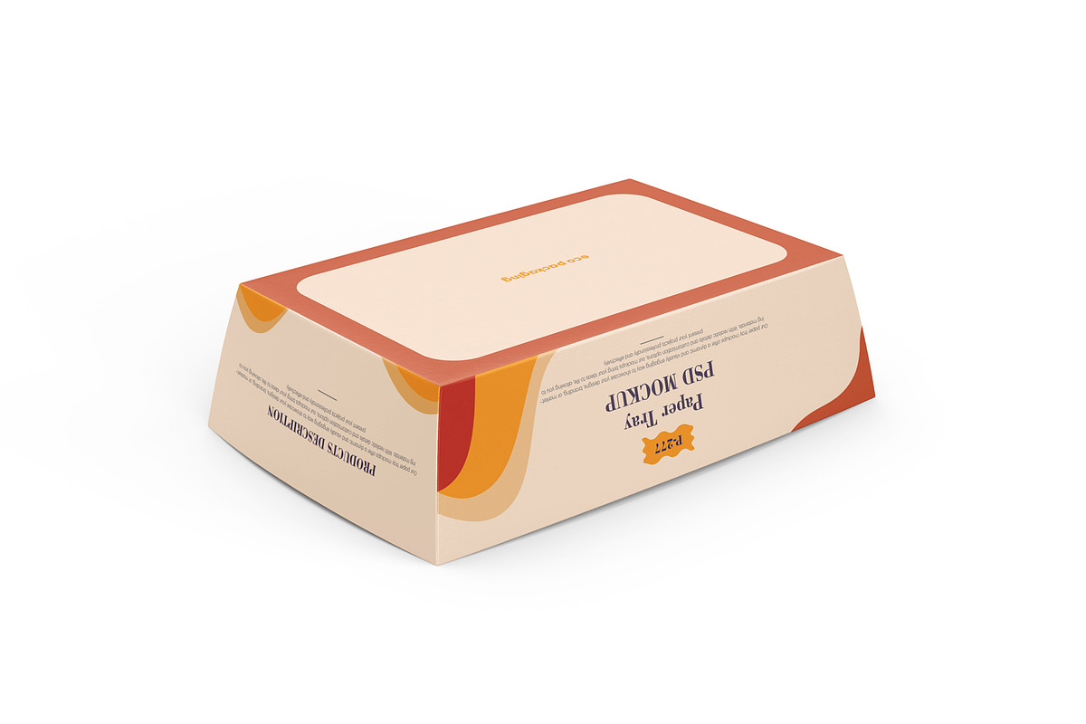 Paper Tray Mockup, a Packaging Mockup by Ram Studio (Photo 8 of 13)