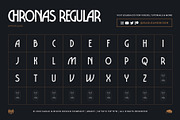 Chronas, a Sans Serif Font by Eagle & Bison Design Co. (Thumbnail 3 of 4)