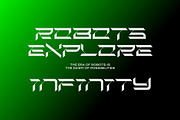 Cyber Tronic - Edgy Cyberpunk Font, a Serif Font by Imoodev (Thumbnail 3 of 5)