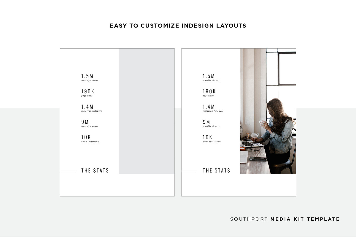 Southport Media Kit Template, a Brochure Template by Christie Evenson (Photo 6 of 7)