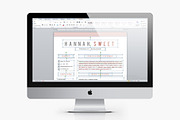 Word Resume Template, a Resume Template by White Graphic (Thumbnail 4 of 4)