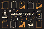 100 Illustrations and Frames Atelier, an Object Graphic by Katrinelly (Thumbnail 1 of 16)