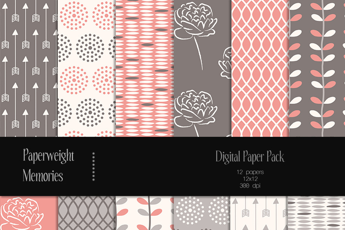 Patterned Paper - Berry Kiss