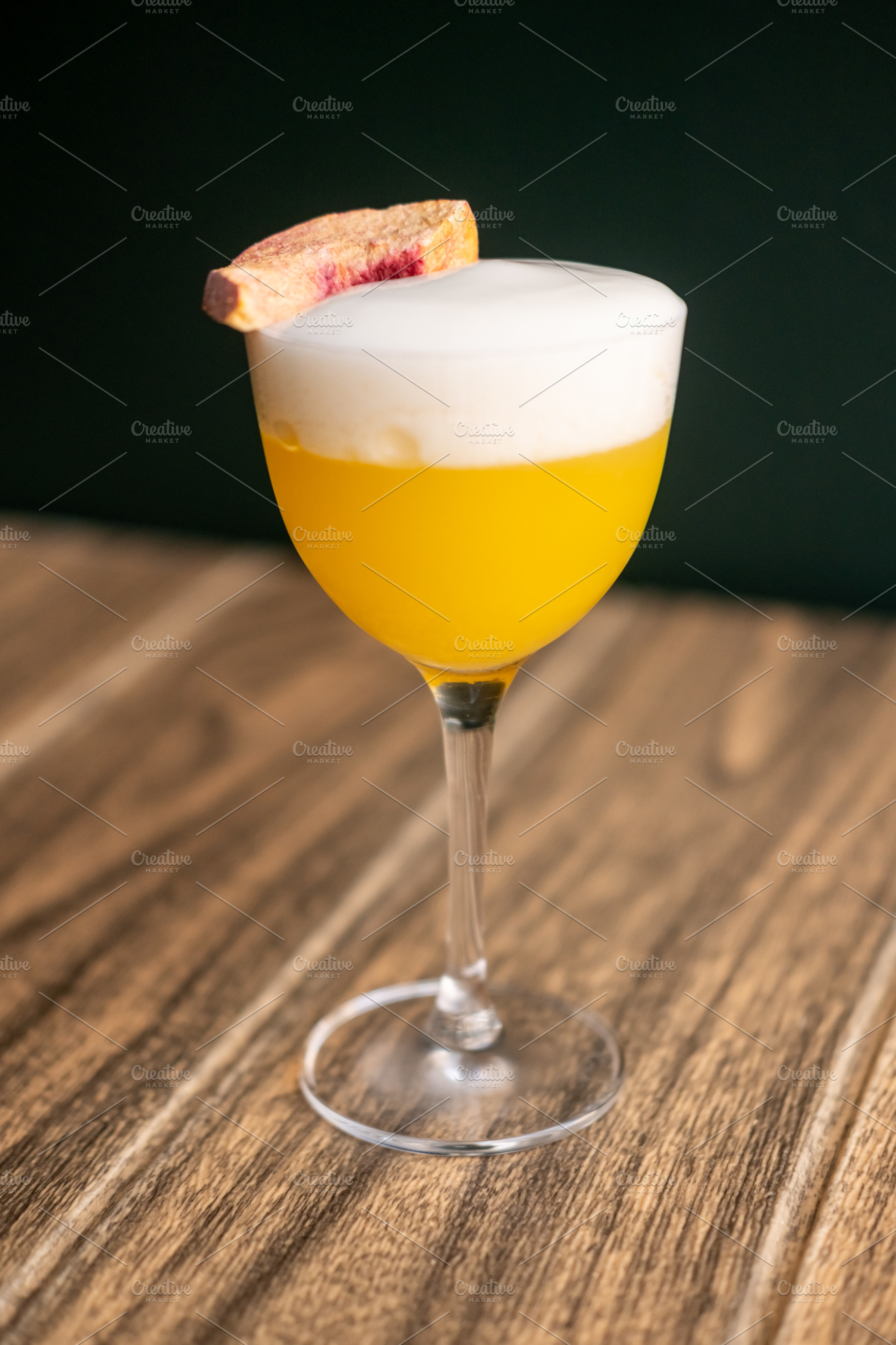 Garnished beverage mixology refreshment cocktail, a Food & Drink Photo by Photo Drive Studio