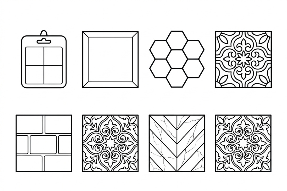 Interior Design Studio Icon Set, an Outline Icon by adenpinkstore (Photo 12 of 12)