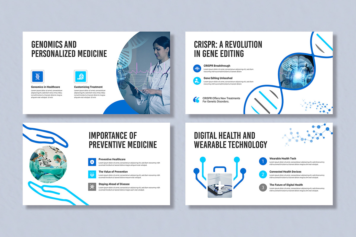 The Future Of Modern Medicine, a Presentation Template by Mighty-Slide (Photo 4 of 5)