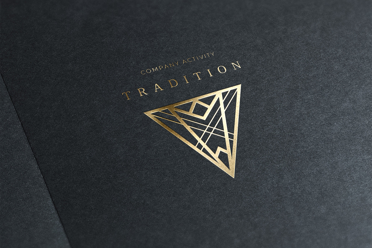 100 Linear Geometric Logos. Bundle, a Branding & Logo Template by le-genda (Photo 6 of 12)