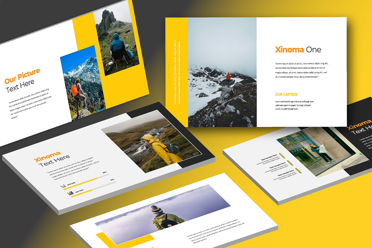 Xinoma Traveler Google Slide, a Presentation Template by Overcloud (Photo 1 of 4)