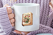 Vintage Books Clipart, an Illustration by DreamCafeArt (Thumbnail 8 of 9)
