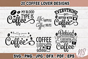 Coffee SVG Bundle, Coffee Quotes SVG, an Illustration by NS Arts Shop (Thumbnail 2 of 6)