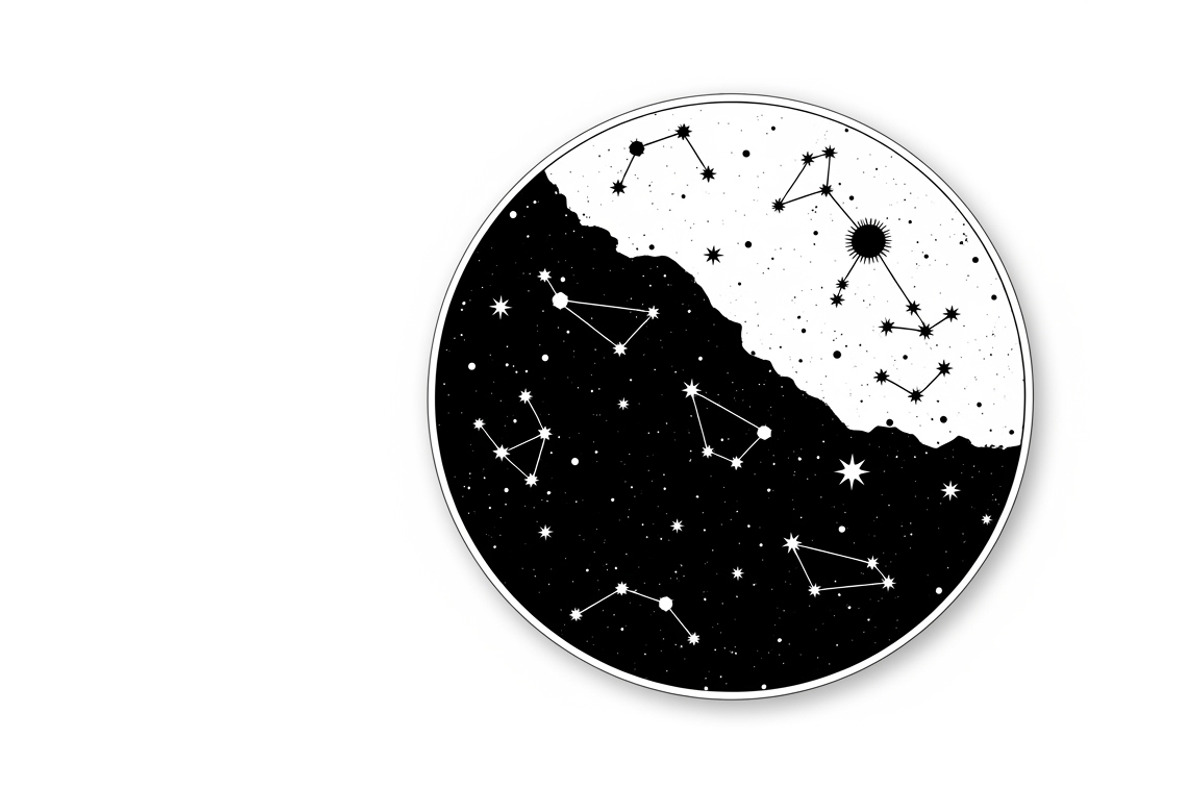 Elegant custom star map wall panel, an Illustration by Amazin_art (Photo 32 of 36)