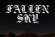 Broken Chains | Blackletter Font, a Blackletter Font by Muntab_Art (Thumbnail 5 of 8)