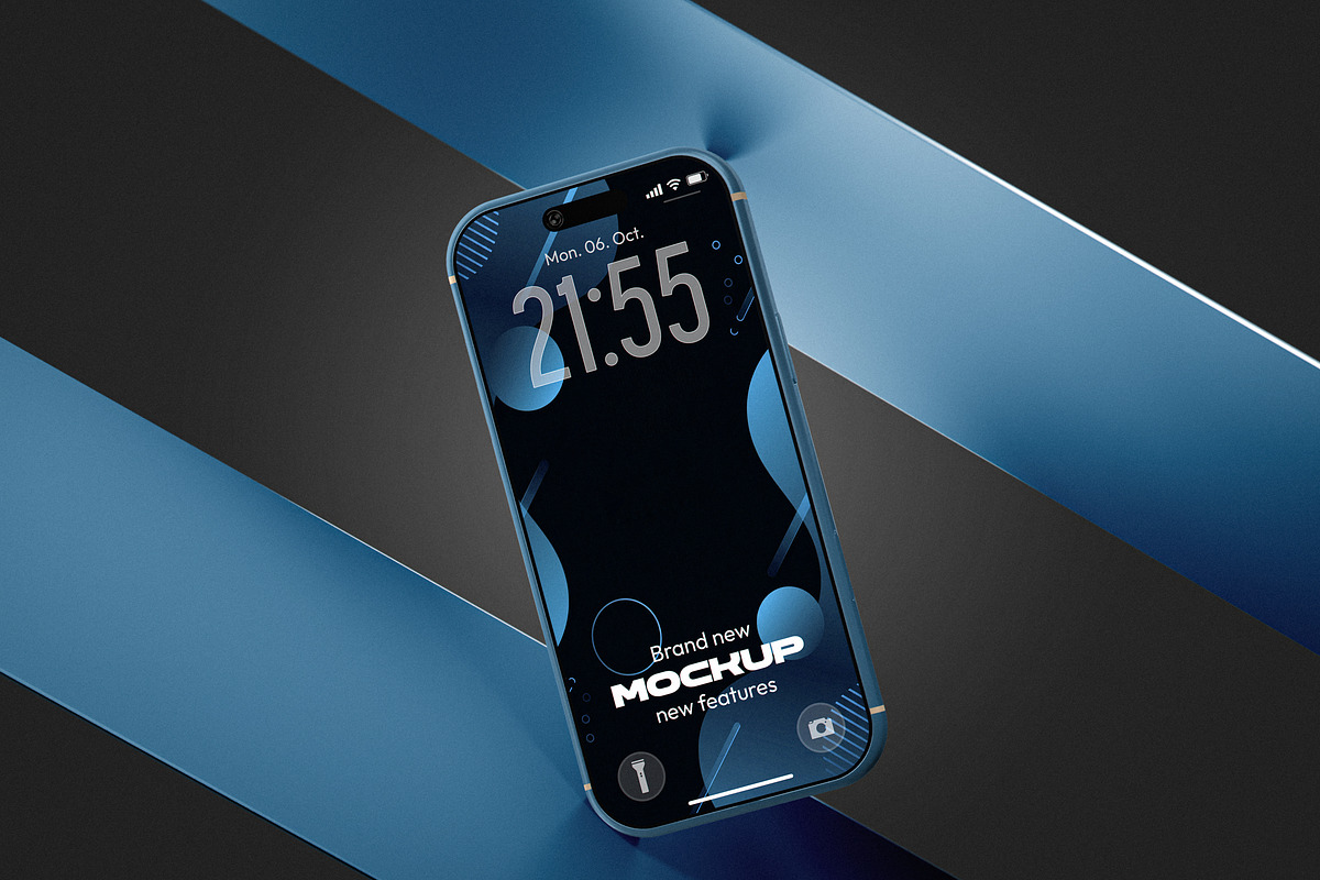 Modern Phone Mockup, an iPhone Mockup by Designer Dude