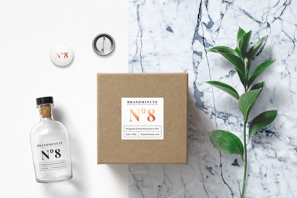 Brandminute Mockups, a Books & Magazine Mockup by GraphicBurger (Photo 10 of 16)