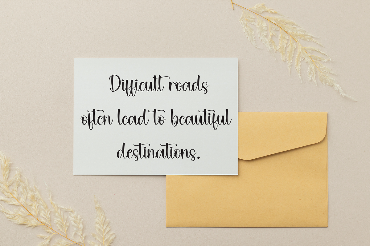 Monday | Script Font, a Handwritten Font by Scratchones (Photo 5 of 8)