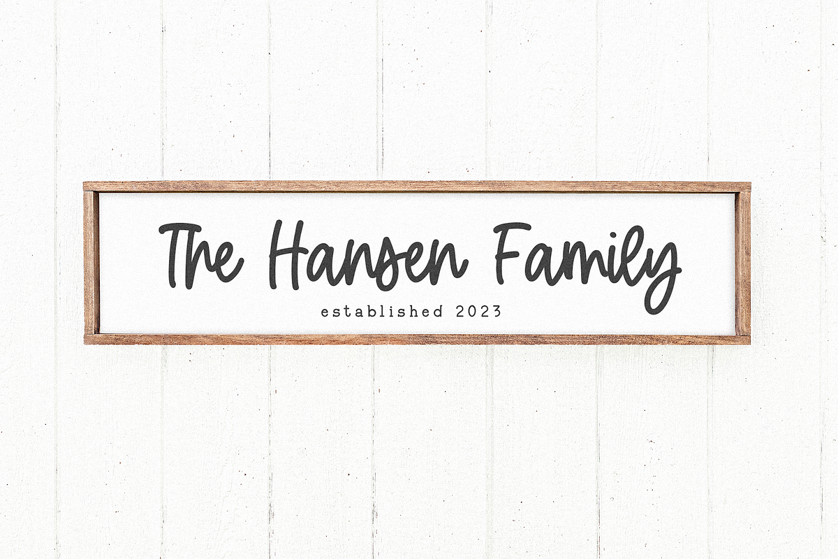 Country Fields | Cute Script Font, a Script Font by KA Designs (Photo 10 of 15)