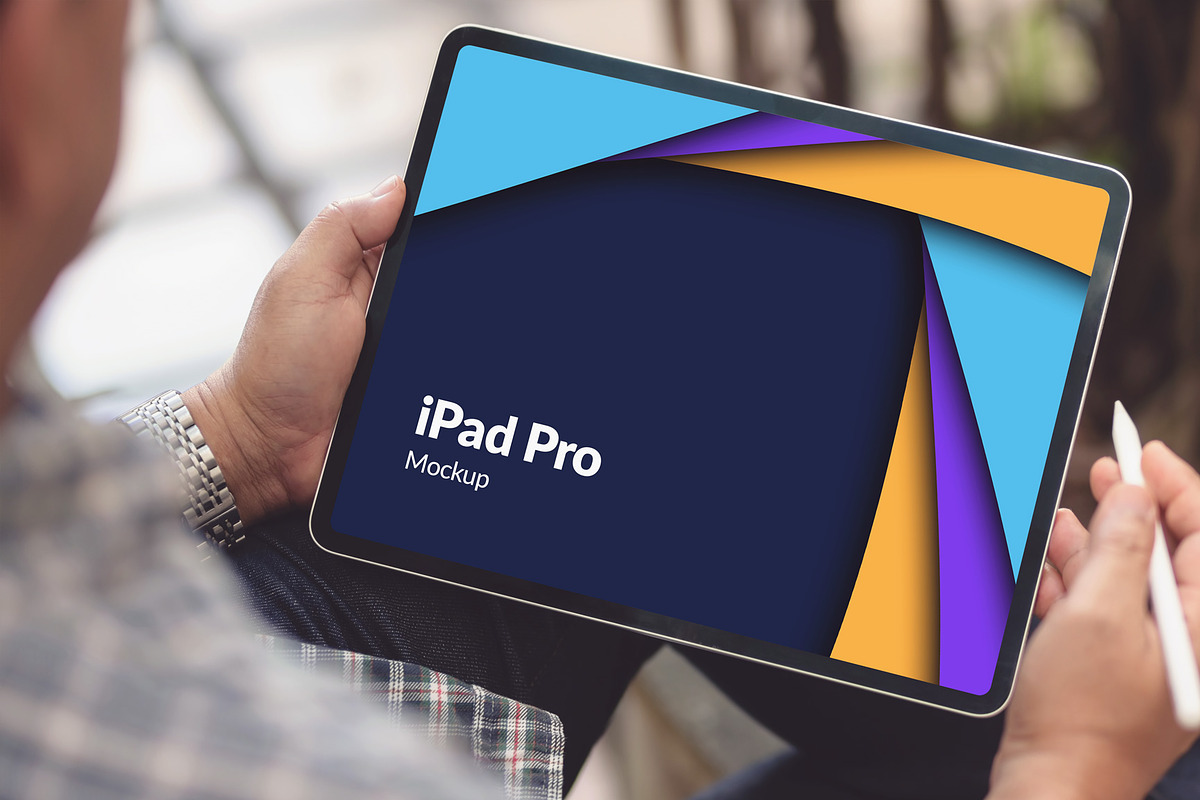 iPad Pro Mockup #11, an iPad Mockup by Walentin