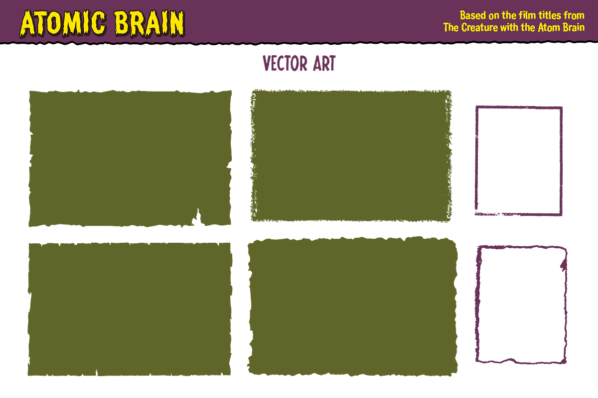 Atomic Brain Horror Font, a Handwritten Font by Paper Moon Graphic Supply (Photo 13 of 13)