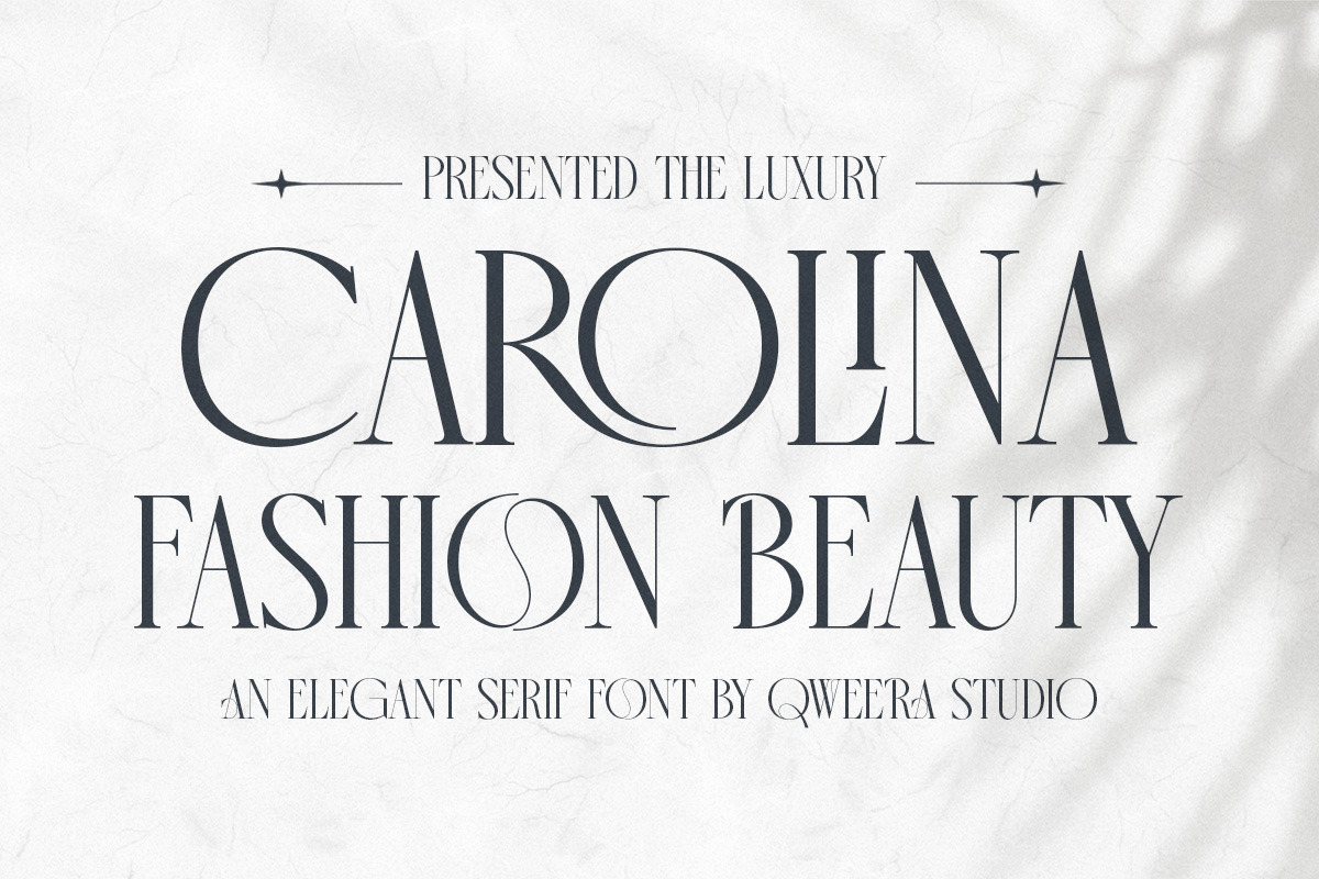 Carika - Elegant Serif, a Serif Font by Qweera Studio (Photo 4 of 10)