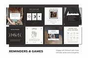 Mystical Instagram Creator Canva, a Social Media Template by Eden Origin Studio (Thumbnail 9 of 11)