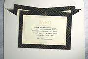 Art Deco Wedding Suite, an Invitation Template by The Good Store (Thumbnail 5 of 7)