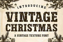 Vintage Christmas Font