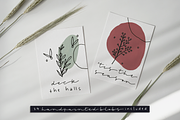 Leaves and Twigs font trio & extras, a Script Font by Ana's Fonts (Thumbnail 14 of 17)