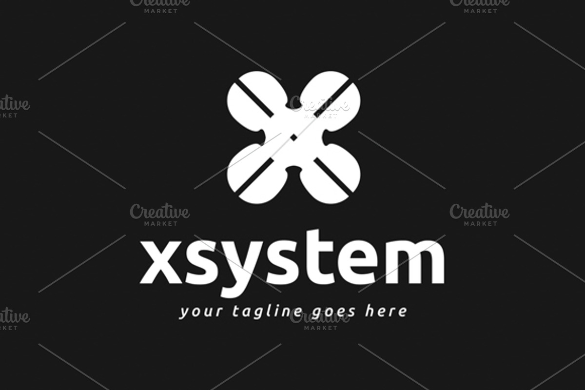 X System Logo Template, a Branding & Logo Template by PixaSquare (Photo 4 of 4)