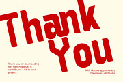 Pandalungan Bold Display Sans Serif, a Sans Serif Font by Claymoon Lab (Thumbnail 8 of 8)