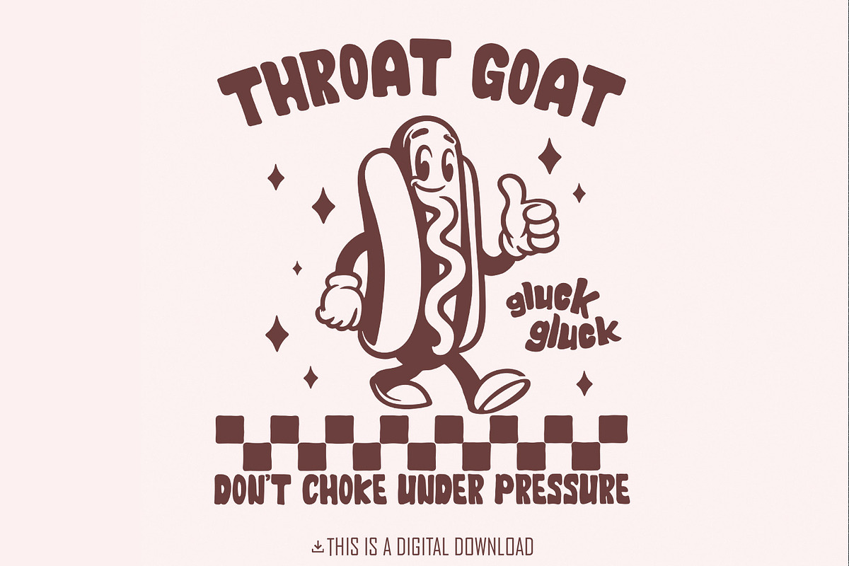 Throat Goat PNG, Funny Design, an Illustration by SharpMarketplace (Photo 1 of 9)