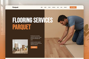 Flooring WordPress Theme, a WordPress Template by Nicdark Themes