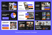 Black Orange Purple Creative Agency, a Presentation Template by Sixtemp (Thumbnail 3 of 3)
