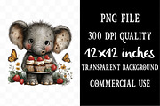 Cute Safari Animals Clipart, an Animal Illustration by Designking (Thumbnail 4 of 5)