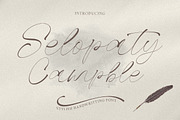Selopaty Campble Script, a Script Font by Rastype (Thumbnail 1 of 9)