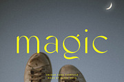 magic - unique sans serif, a Sans Serif Font by Misha Sova (Thumbnail 1 of 11)