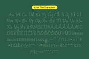 CS Belluga Dashed, a Handwritten Font by Craft Supply Co. (Thumbnail 8 of 8)