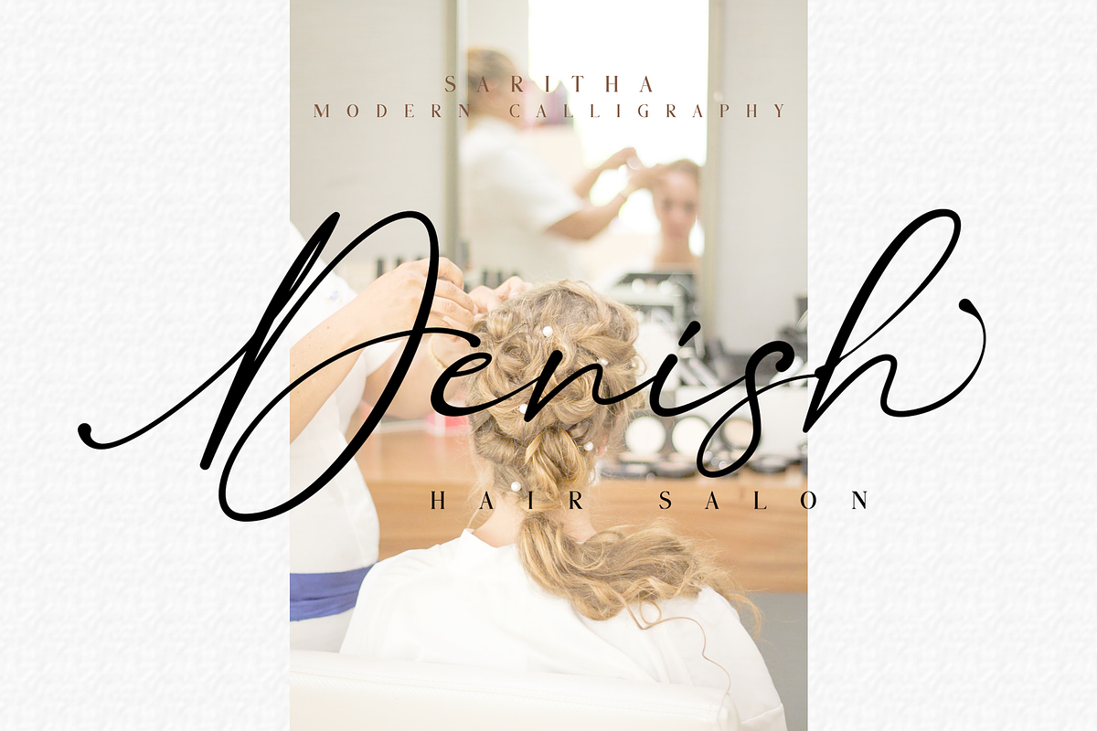 Saritha // Modern Calligraphy preview 4