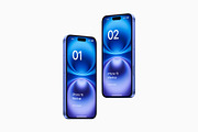iPhone 16 - 24 Mockups Scenes, an iPhone Mockup by Asylab (Thumbnail 53 of 58)