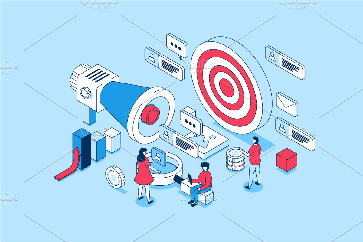 Isometric Concepts Illustrations, a Finance Illustration by alexdndz (Photo 24 of 26)