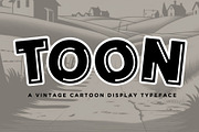 Toon, a Sans Serif Font by Loudoun Design Co. (Thumbnail 1 of 5)