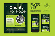 Charity Campaign Flyer, a Flyer Template by graphicook (Thumbnail 1 of 3)