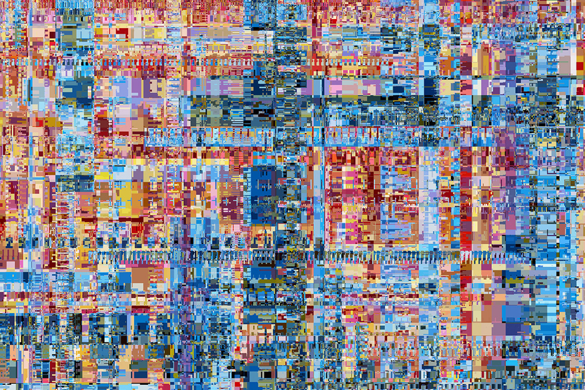 Glitch textures, a Background Graphic by dotstudio (Photo 8 of 14)