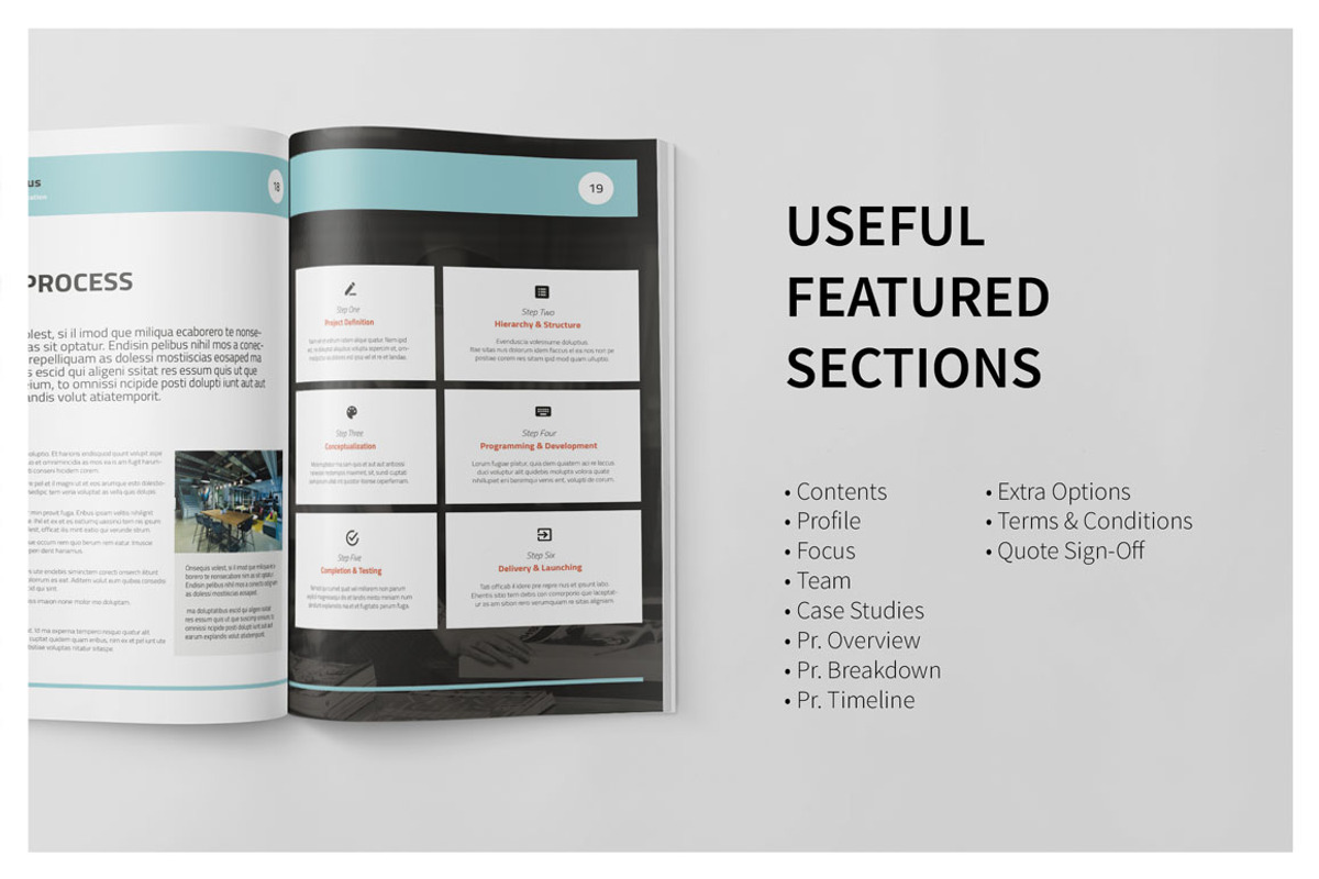 Project Proposal Template 009, a Brochure Template by ID Vision Studio (Photo 11 of 16)