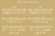 Editor Gifted - Nineties Font, a Serif Font by Pandeka Studio (Thumbnail 13 of 13)