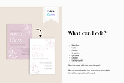 Dusty Rose Wedding Invite Template, an Invitation Template by Cottontail Paper Shop (Thumbnail 5 of 7)