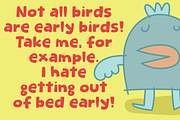 Sing A Song!, a Font by pizzadudedotdk (Thumbnail 8 of 10)