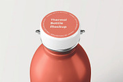Thermal Bottle Screw Cap Lid Mockup, an Advertising Mockup by DesignRushMarket (Thumbnail 1 of 2)