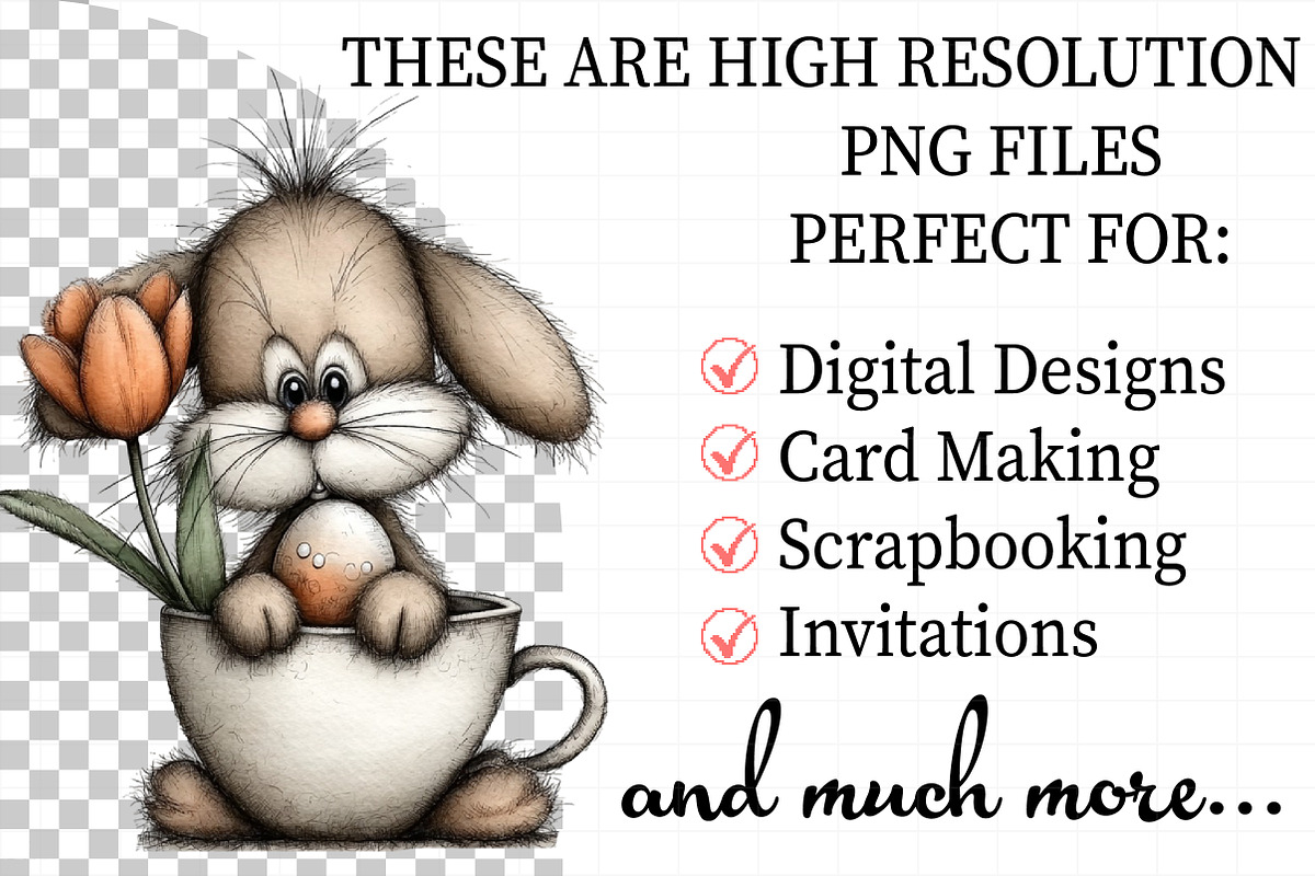 Whimsical Easter Clipart, an Illustration by Daily.Designs (Photo 2 of 8)