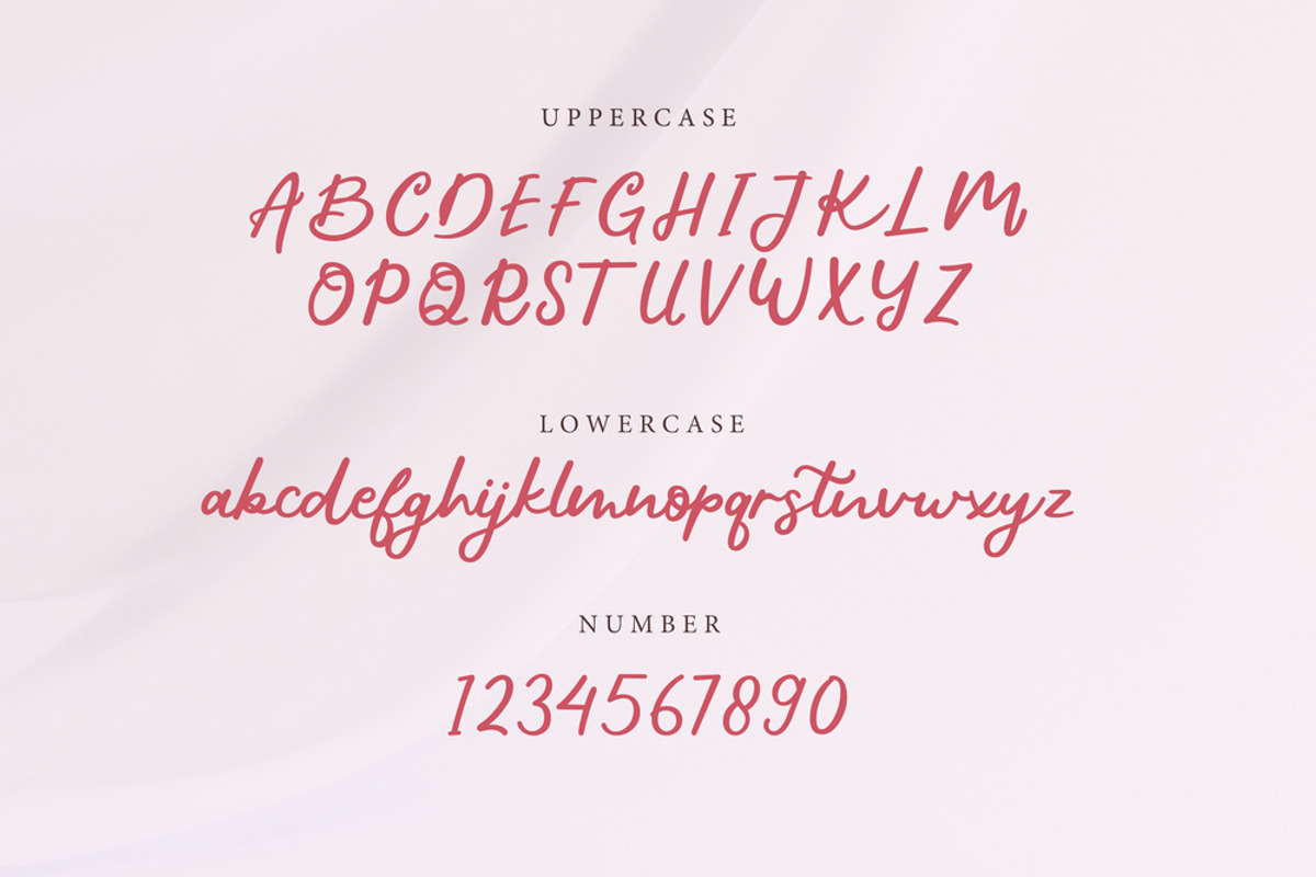 Bethyna | Script Font, a Script Font by Suntype | Sunshine Std (Photo 6 of 8)